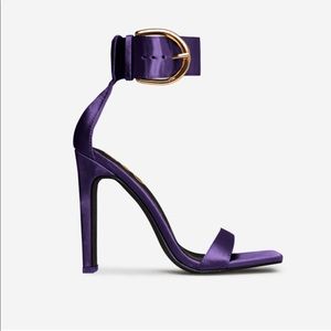 Brand new never been worn purple heels. UK size 6 US size 8